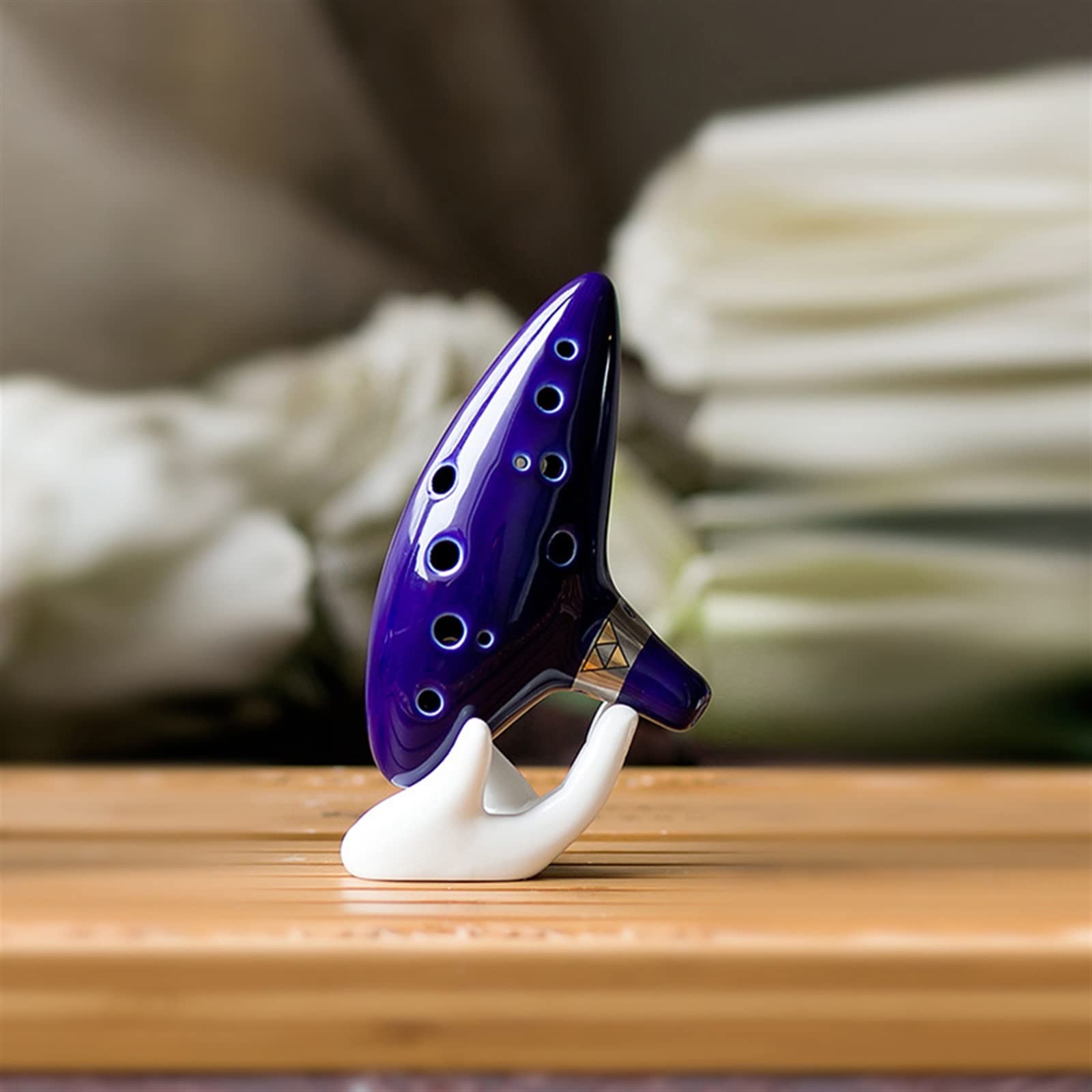 12 trous céramique Ocarina Instrument de musique s... - Grandado