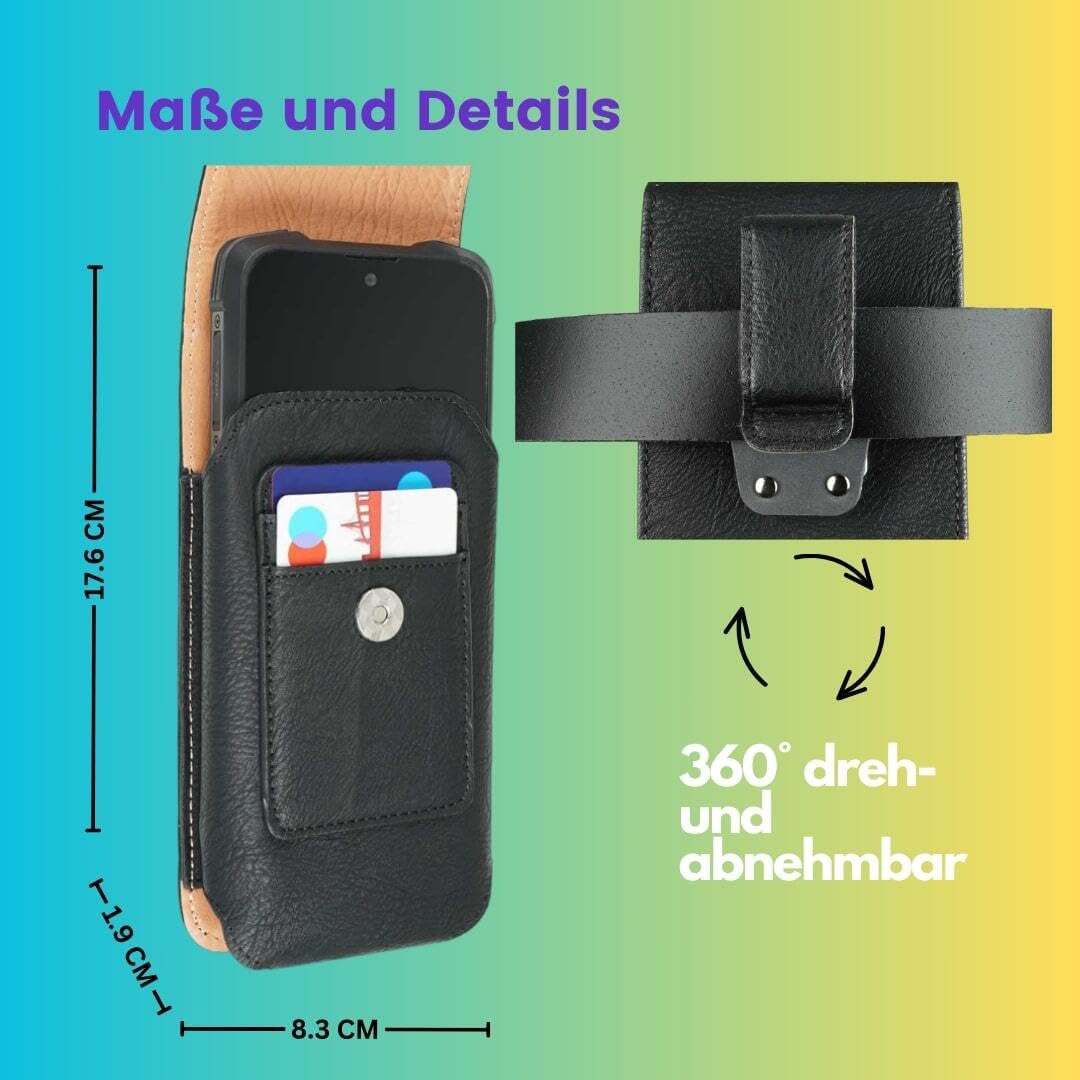 caseroxx Sac d'extérieur Compatible avec Cubot Kingkong Star avec Clip