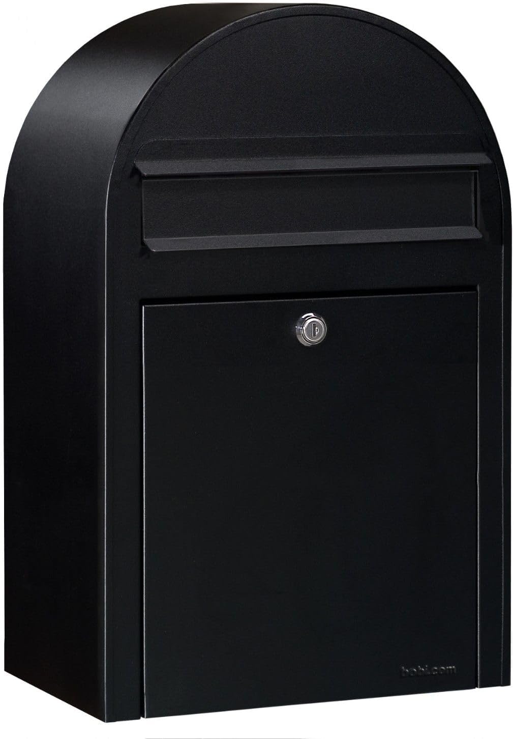 Bobi - Classic Black hardwearing heavy duty Post Box