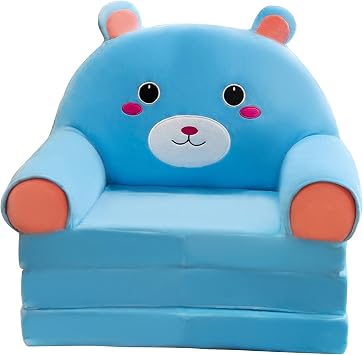 Cushion Plush Sofa, Foldable Sofa Cushion Plush 2 in 1 Lounger Bed Cushion Plush Sofa H