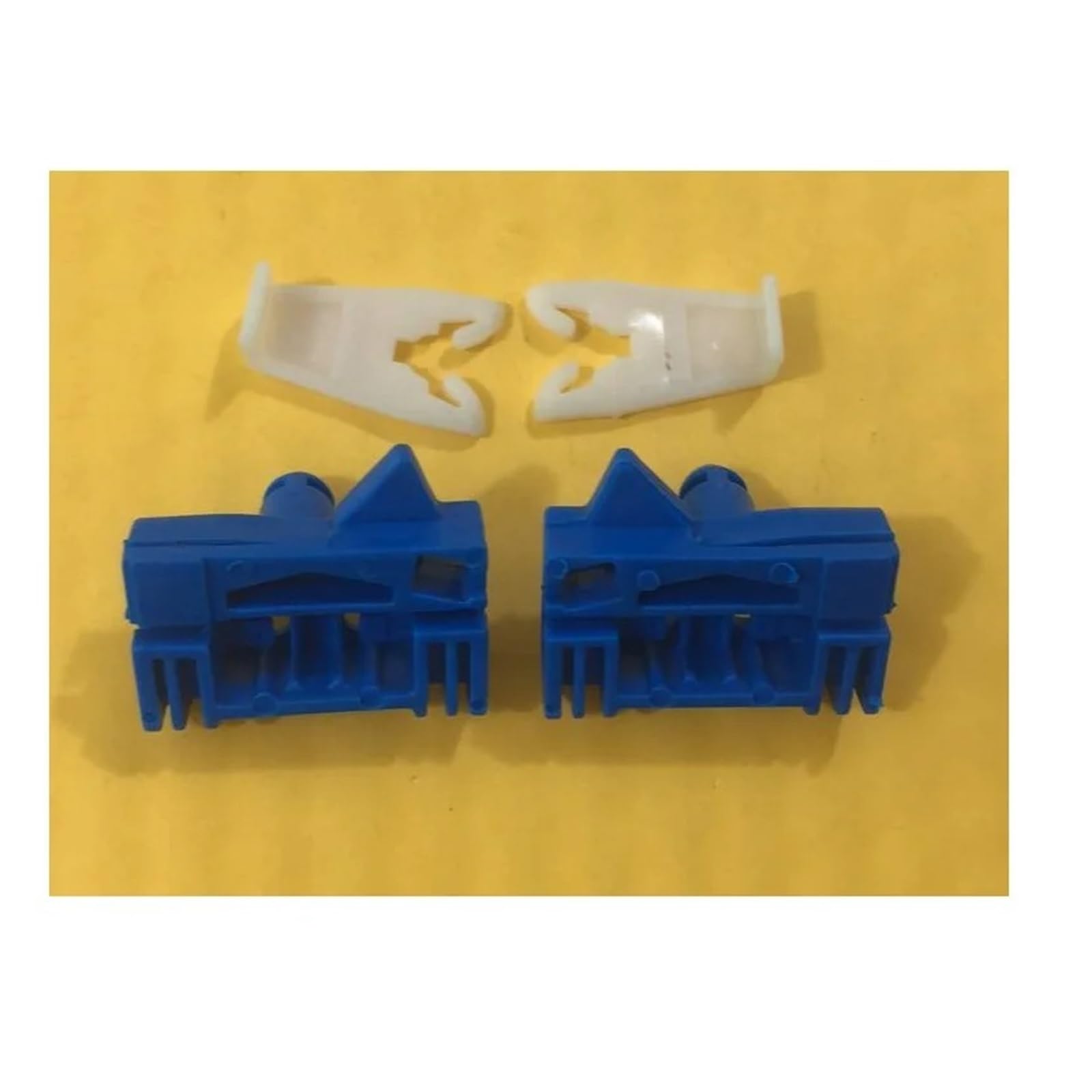 MAMEFVBB Window Regulator Slider Clips Front Left Right 1 Set Clips for Citroen for C3 for PLURIEL 2003-2010 Window Regulator Repair KIT 2/3 - Door
