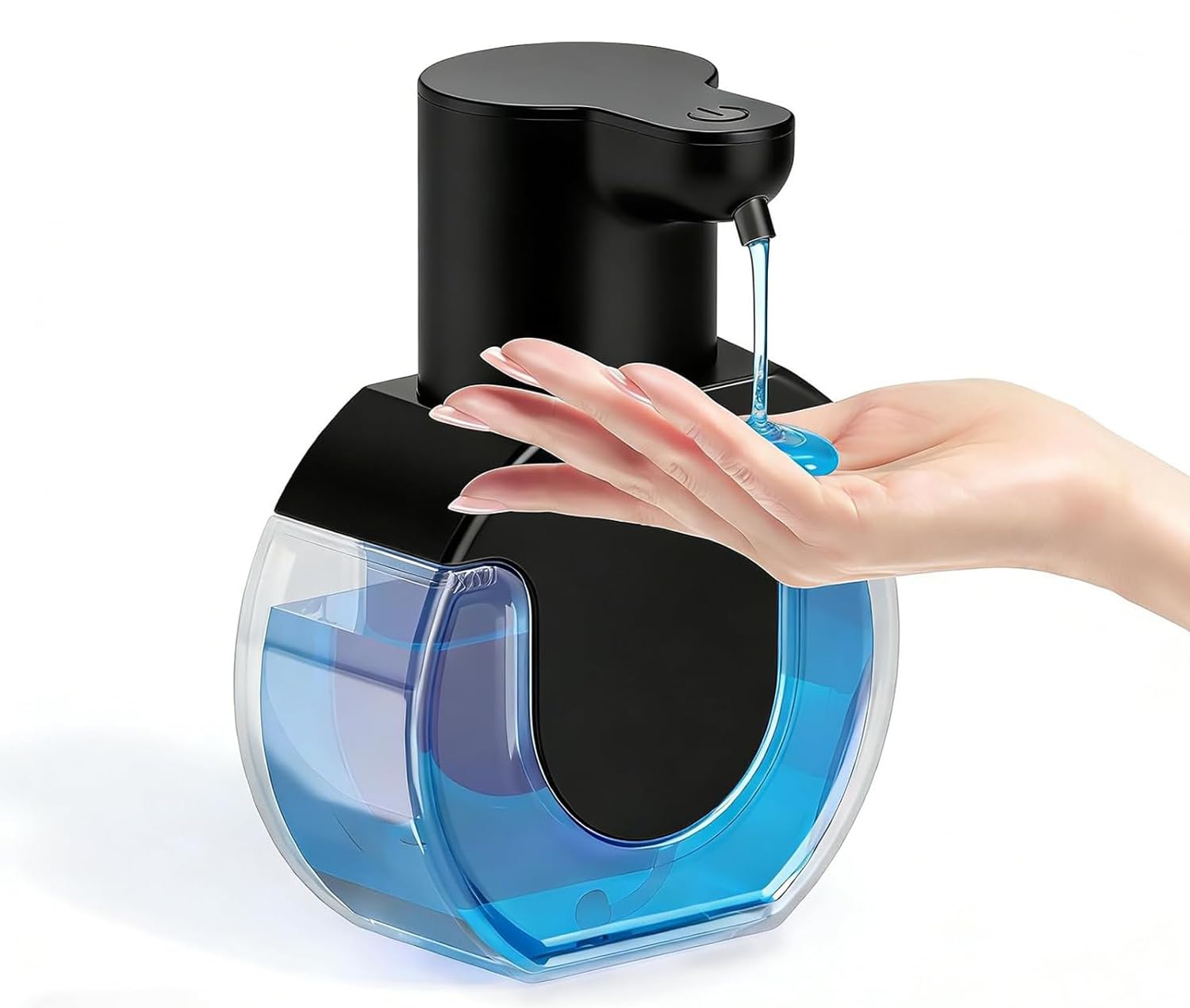 Photo 1 of Ipefan Automatic Soap Dispenser Touchless,Liquid Soap Dispenser USB Rechargeable,15oz/420ml Hand Soap Dispenser,4-Level Adjustable,Wall Mounted/Countertop Soap Dispenser for Bathroom Kitchen Dish Soap
