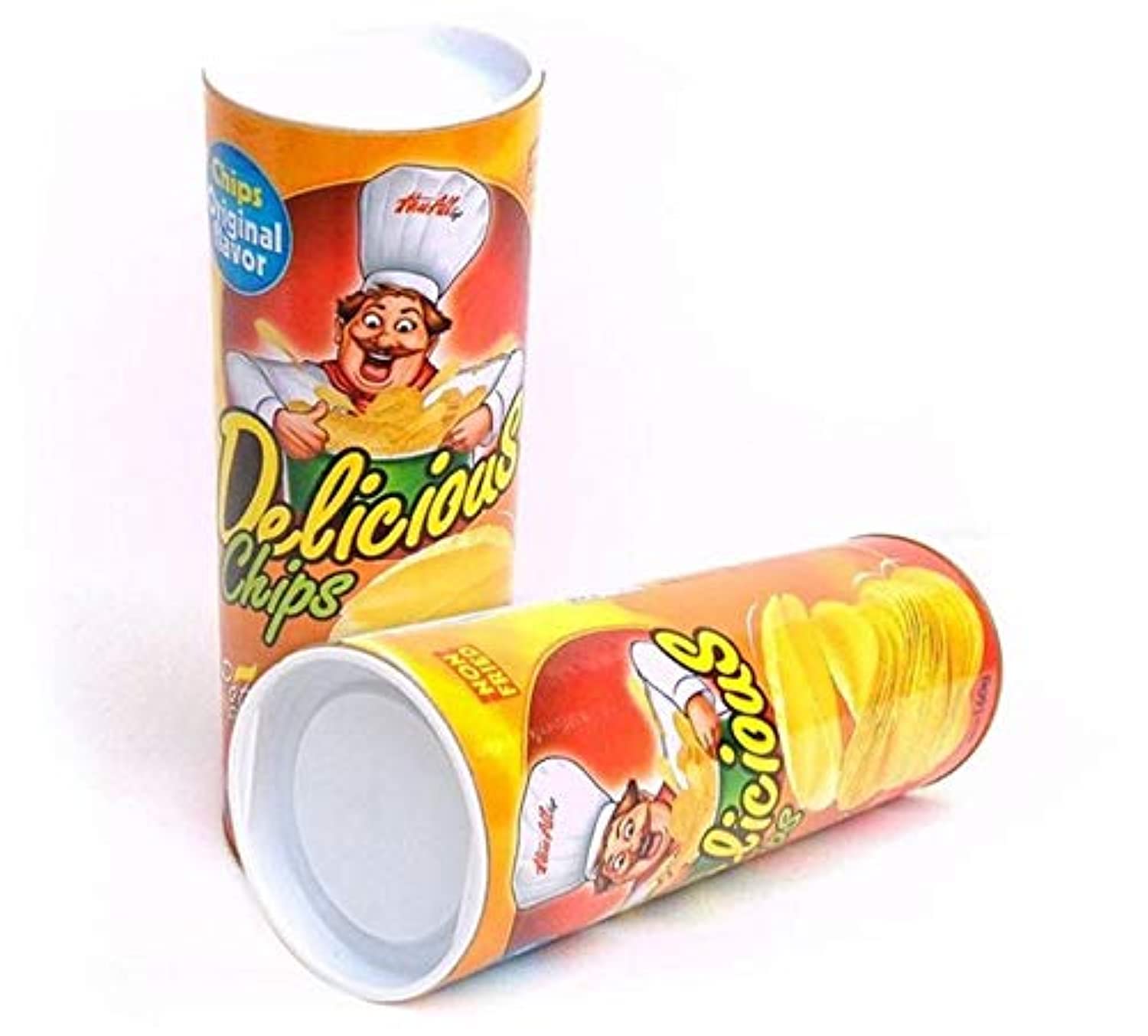 Potato Chip Snake In A Can Gag Gift Prank Large Size for April Fools' Day and Halloween