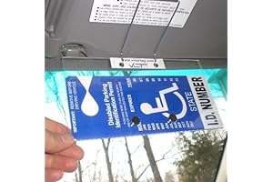 VisorTag Horizontal Handicapped Placard Holder for Car
