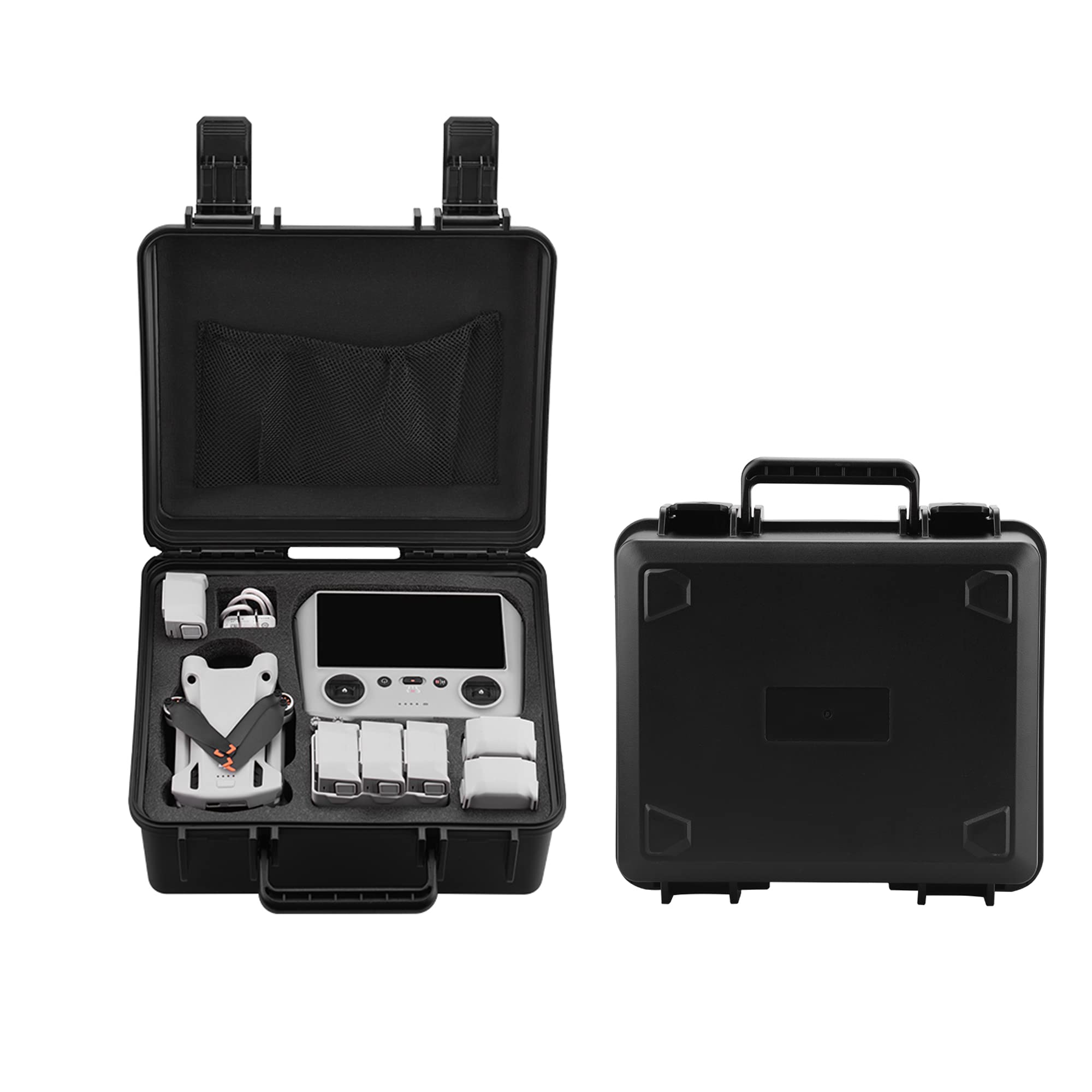 Funda de almacenamiento rígida para DJI Mini3 Pro Mallette Caja de transporte impermeable, antiarañazos, antipolvo, antigolpes, accesorio Drone