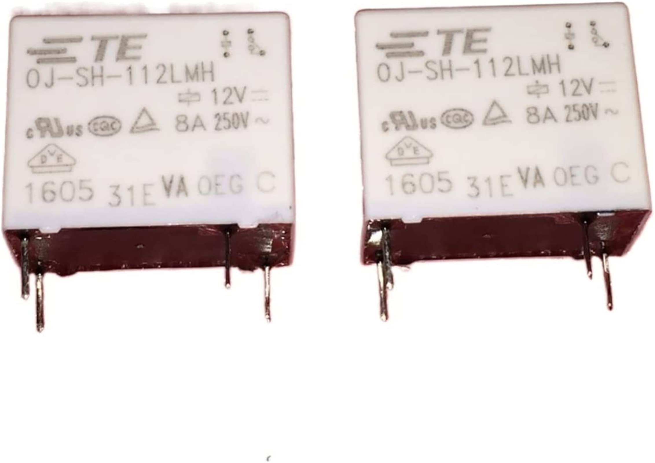 AERBNYEQP Relay 10pcs OJ-SH-112LMH 8A 250VAC 4PIN