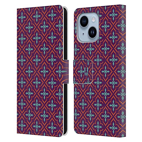 Protection iPhone 14 Plus violette style marocain idéale pour vos sorties et voyages