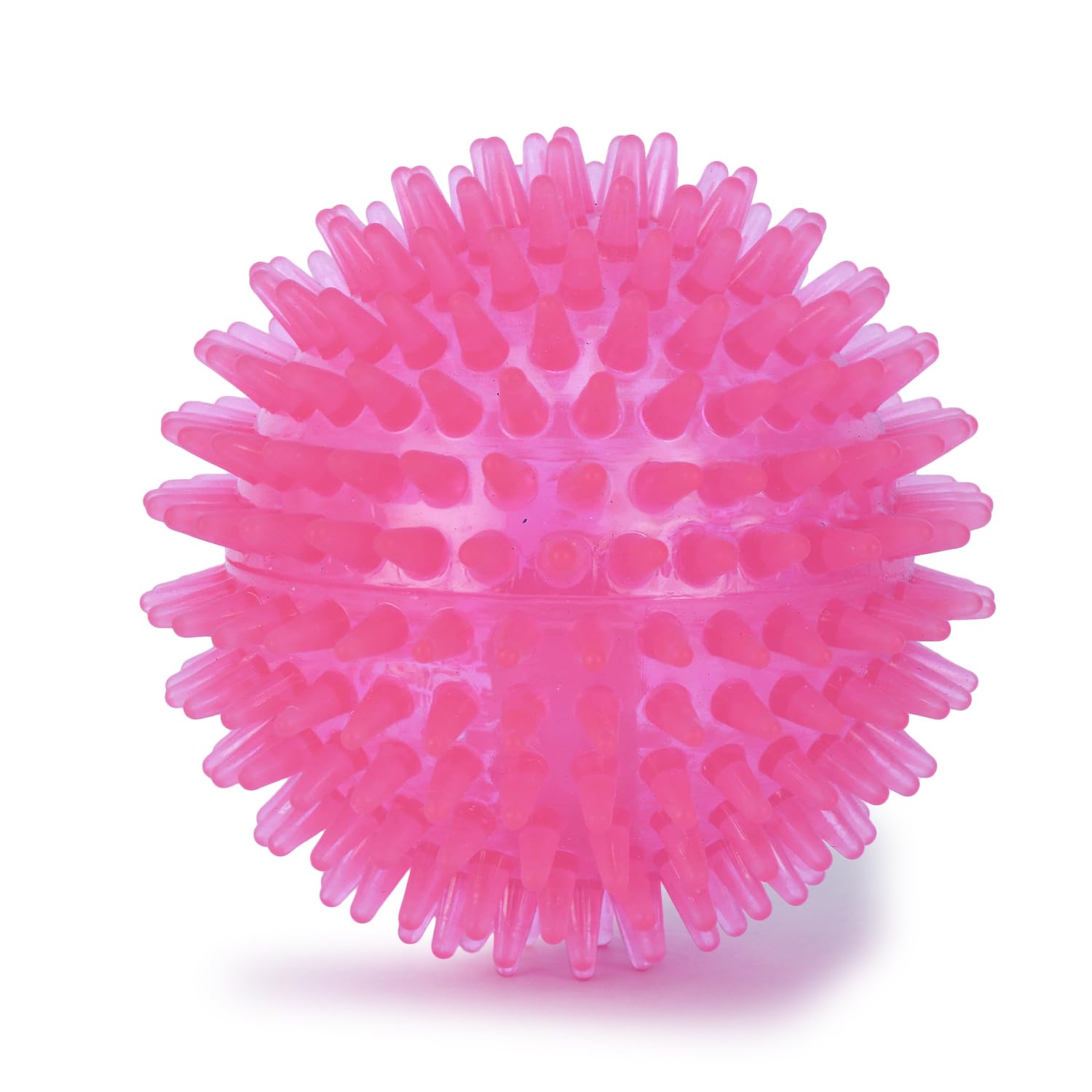 Basil Spiked Squeaky Chew Ball for Dogs & Puppies (Pink) (B09SQ45L3J) Amazon Price History, Amazon Price Tracker