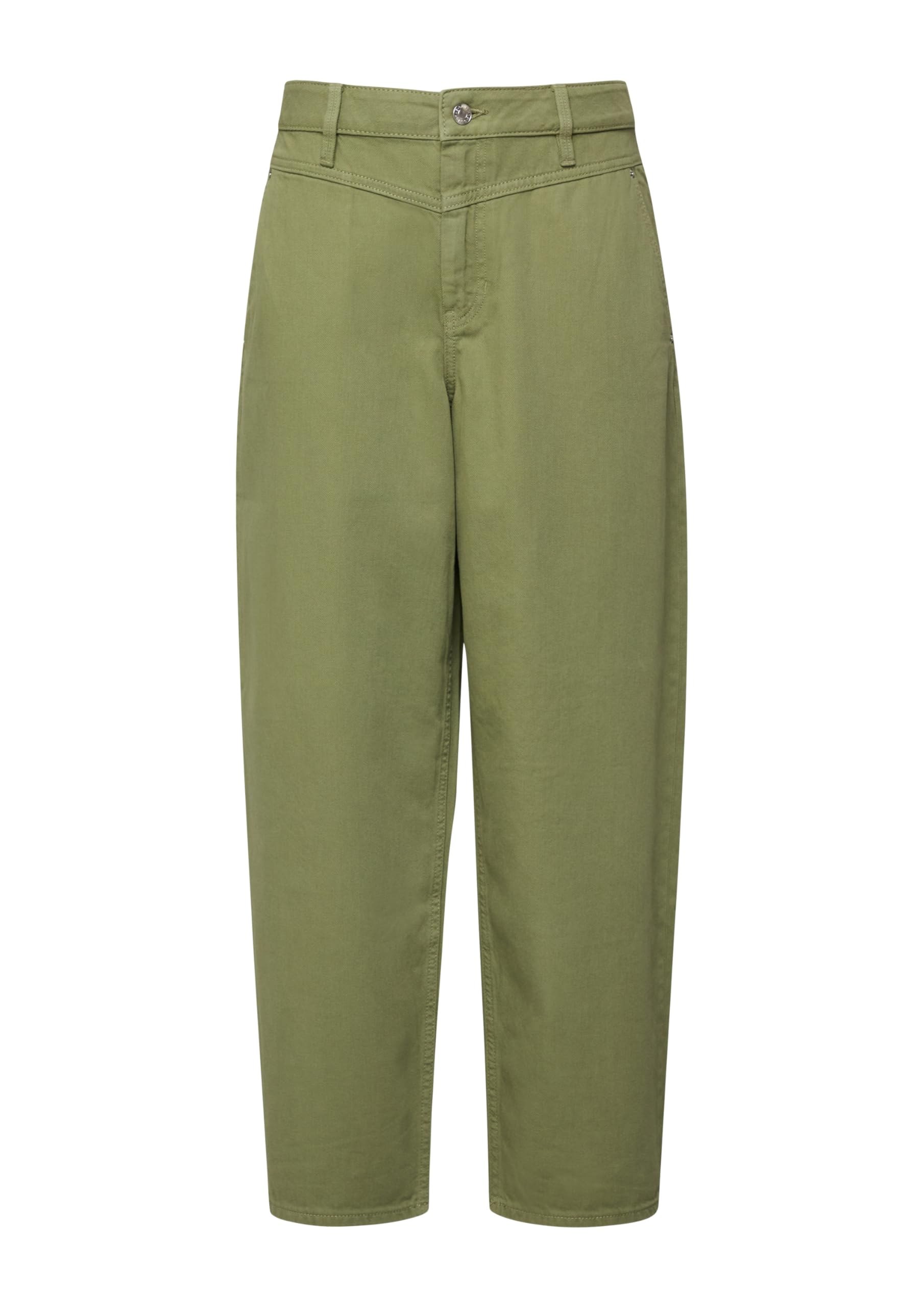 s.Oliver Damen Ankle Jeans, Relaxed Fit Ankle-Jeans/Relaxed Fit/High Rise/Barrel Leg