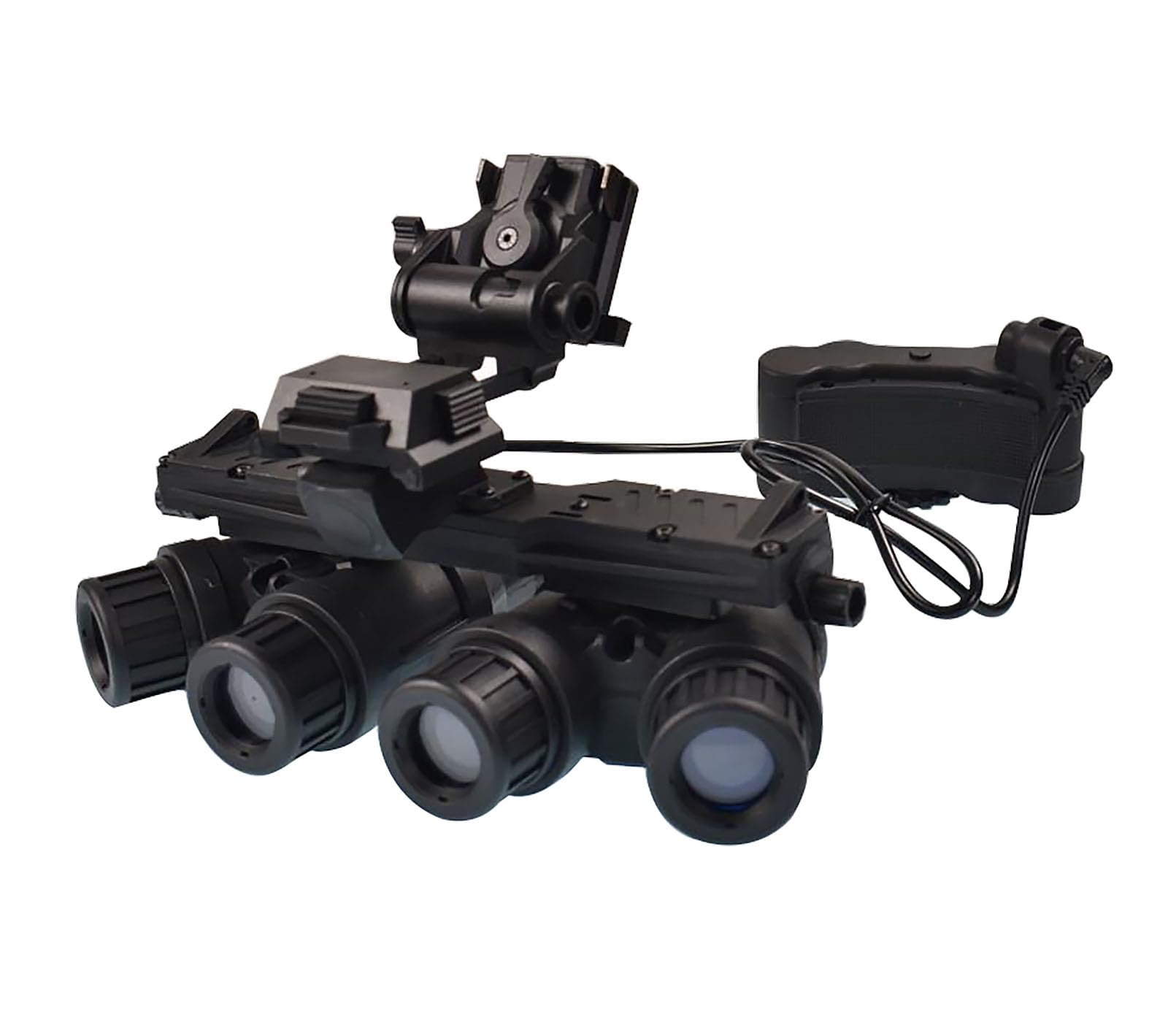 Airsoft Tactical Cosplay GPNVG18 Binoculars Night Vision Goggles Model No Function,L4G24 Night Vision Helmet Mount Black