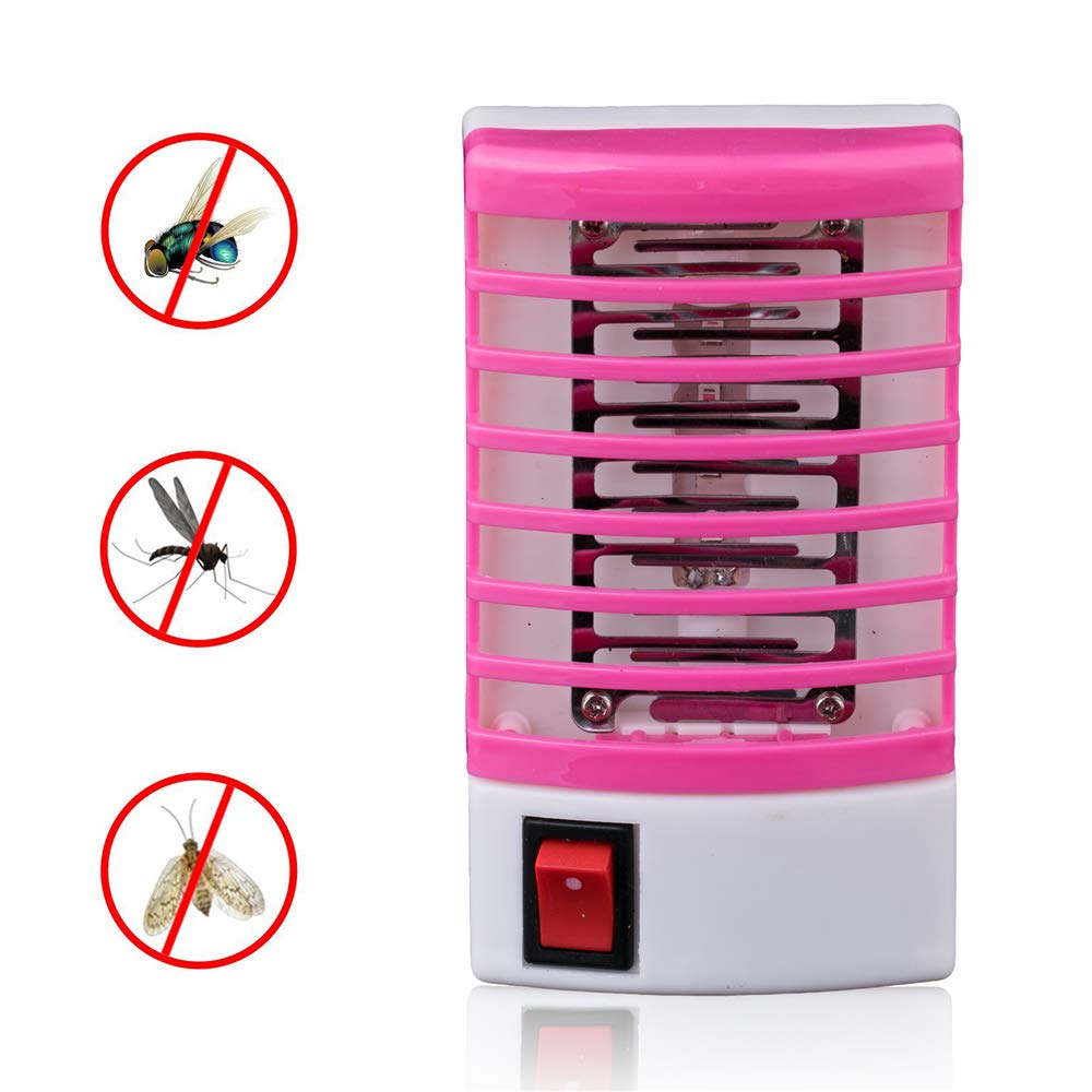 Mosquito Killer Lampada antizanzare Presa a LED Zanzara elettrica Fly Bug Trappola per Insetti Killer Cura Repellente per zanzare