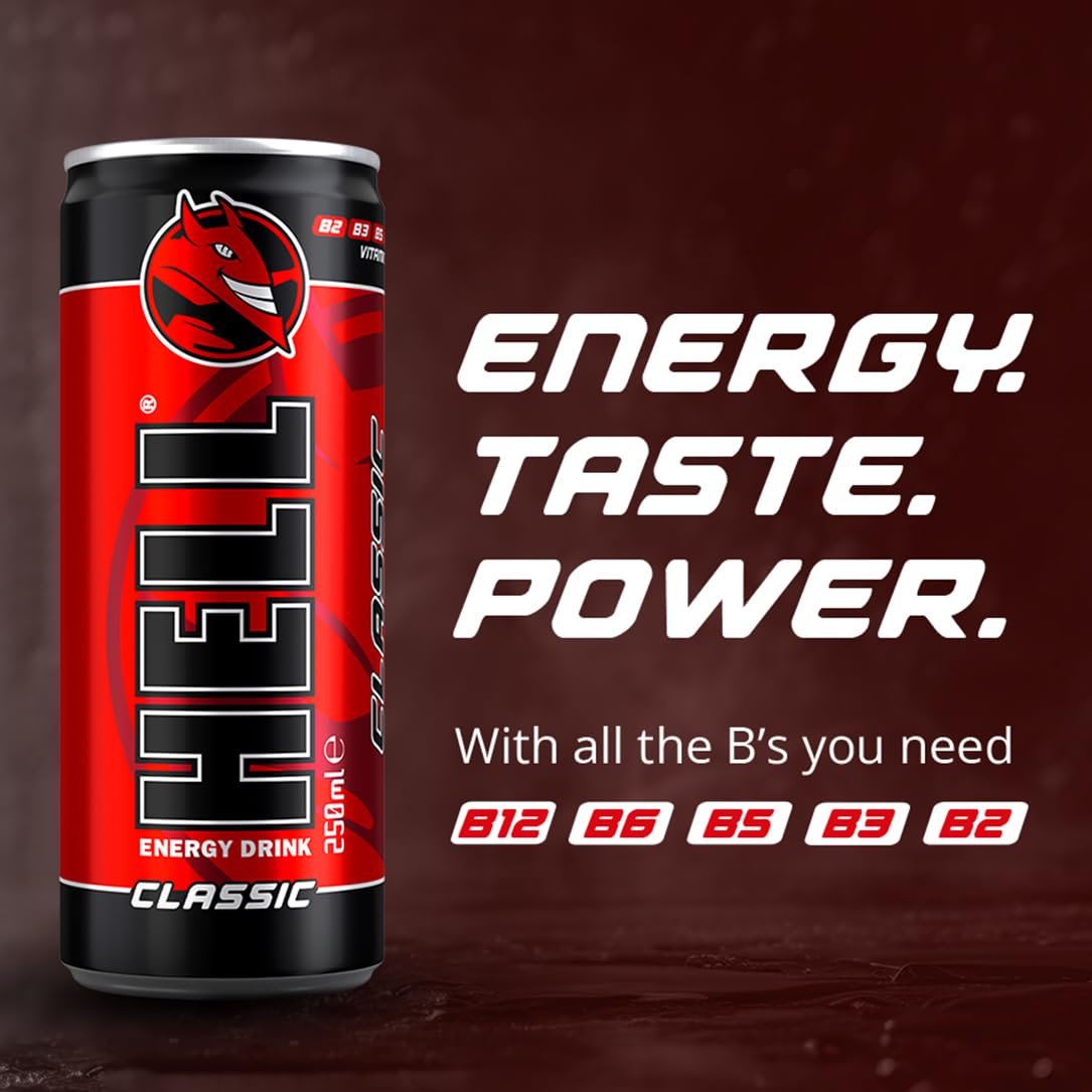 250ml Hell Energy Drink Classic Can At ₹ 1140/unit | Hell Classic - View #6