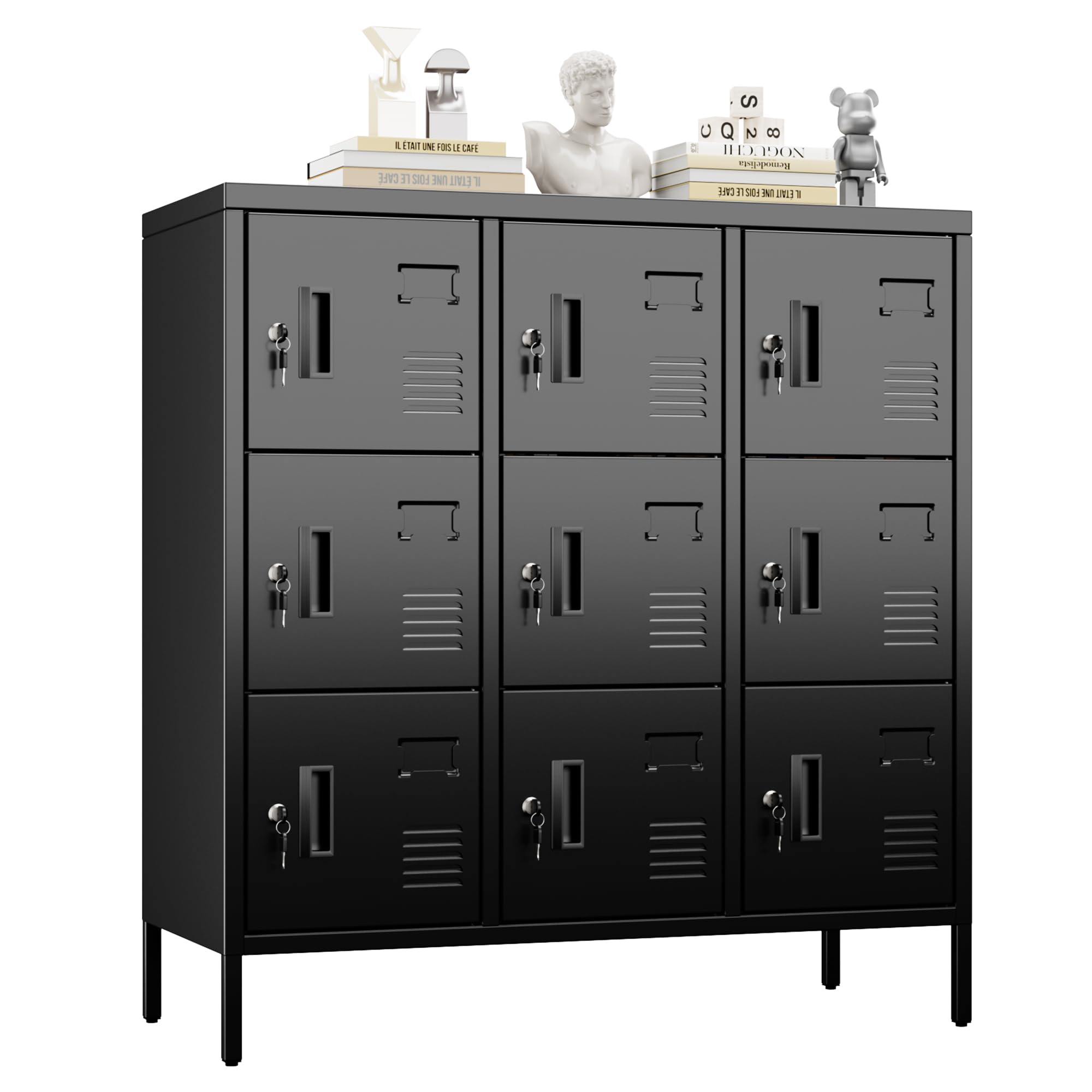 Amazon.com: METAN Metal Locker with Padlock and Keys for School