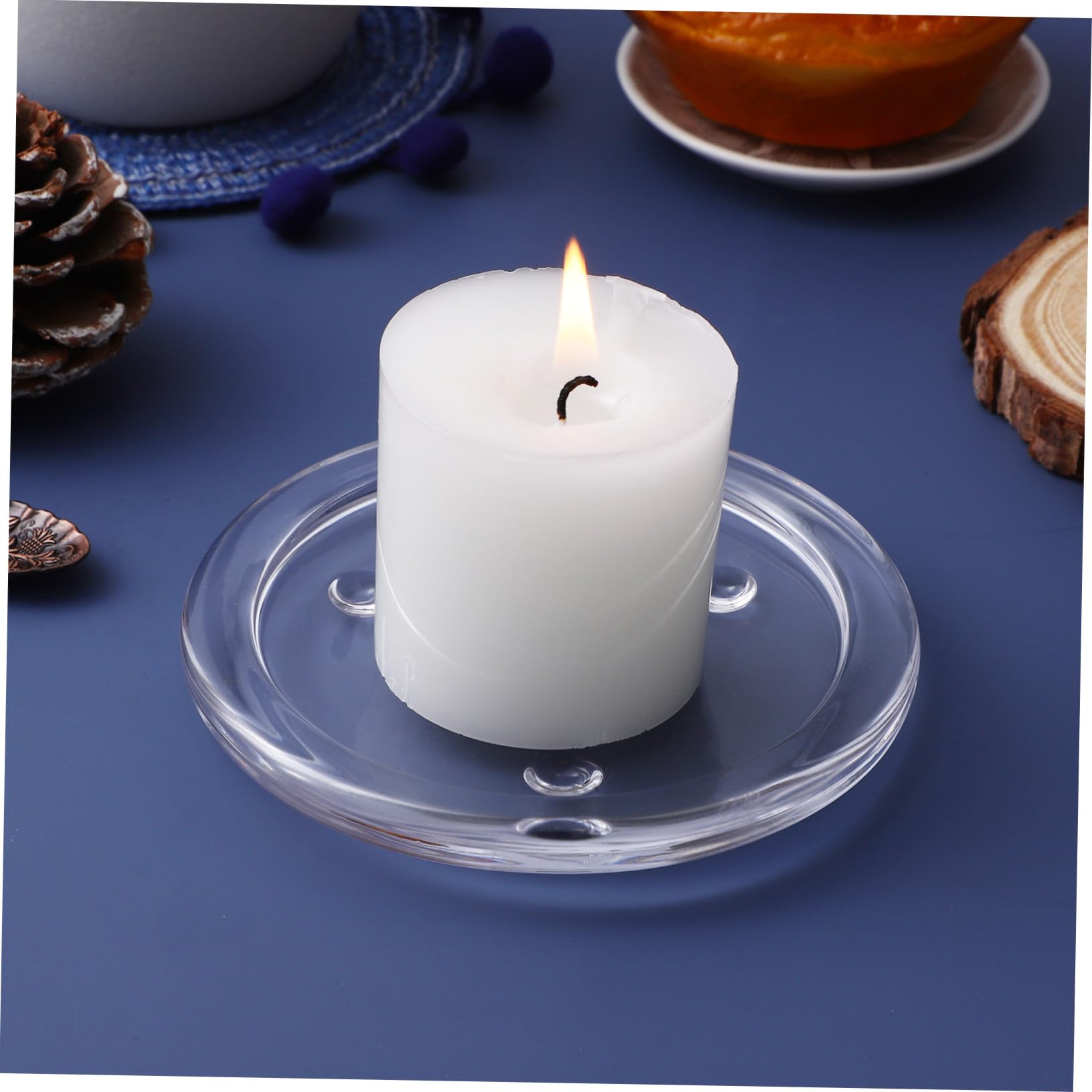Portacandele in Vetro Eleganti 10 Pezzi per Centrotavola Matrimonio Decorazioni Tavolo Soggiorno