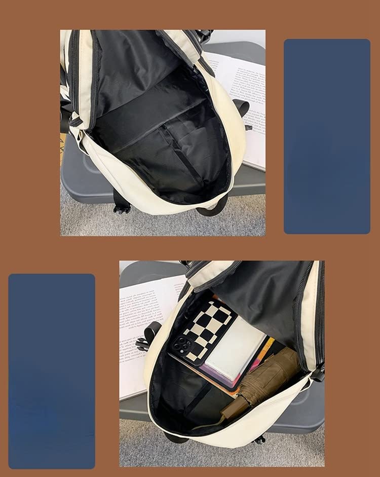 Cute Ita Bag Backpack for Women, Kawaii Clear Window Lolita Backpack Daypack Aesthetic Bookbag Daily Use Itabag (Black)4