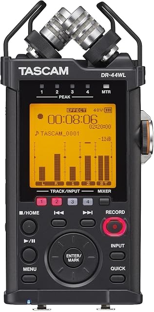 Tascam DR-44WLB Mobiler Audio Recorder