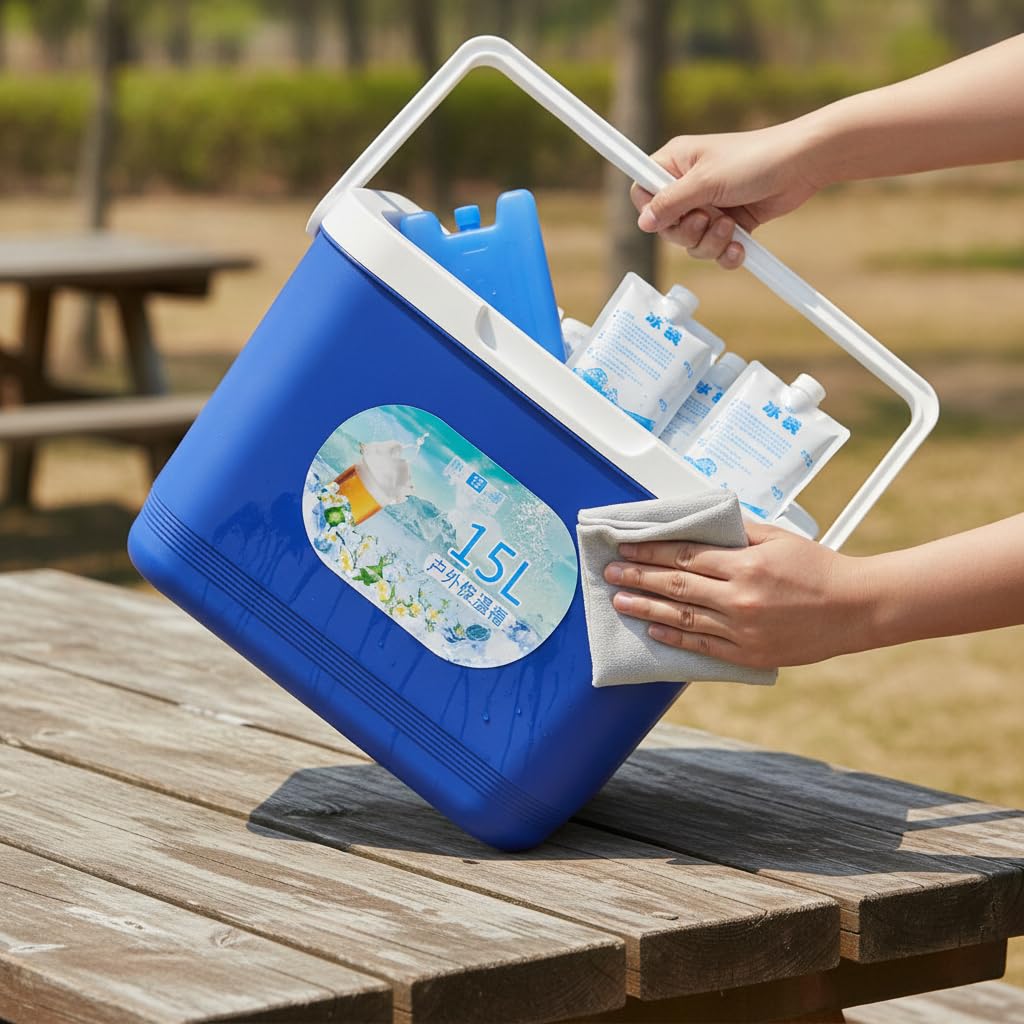 Glacière Rigide Isotherme en Plastique pour Camping et Pique-Nique, pour Les s - pour Les Sorties