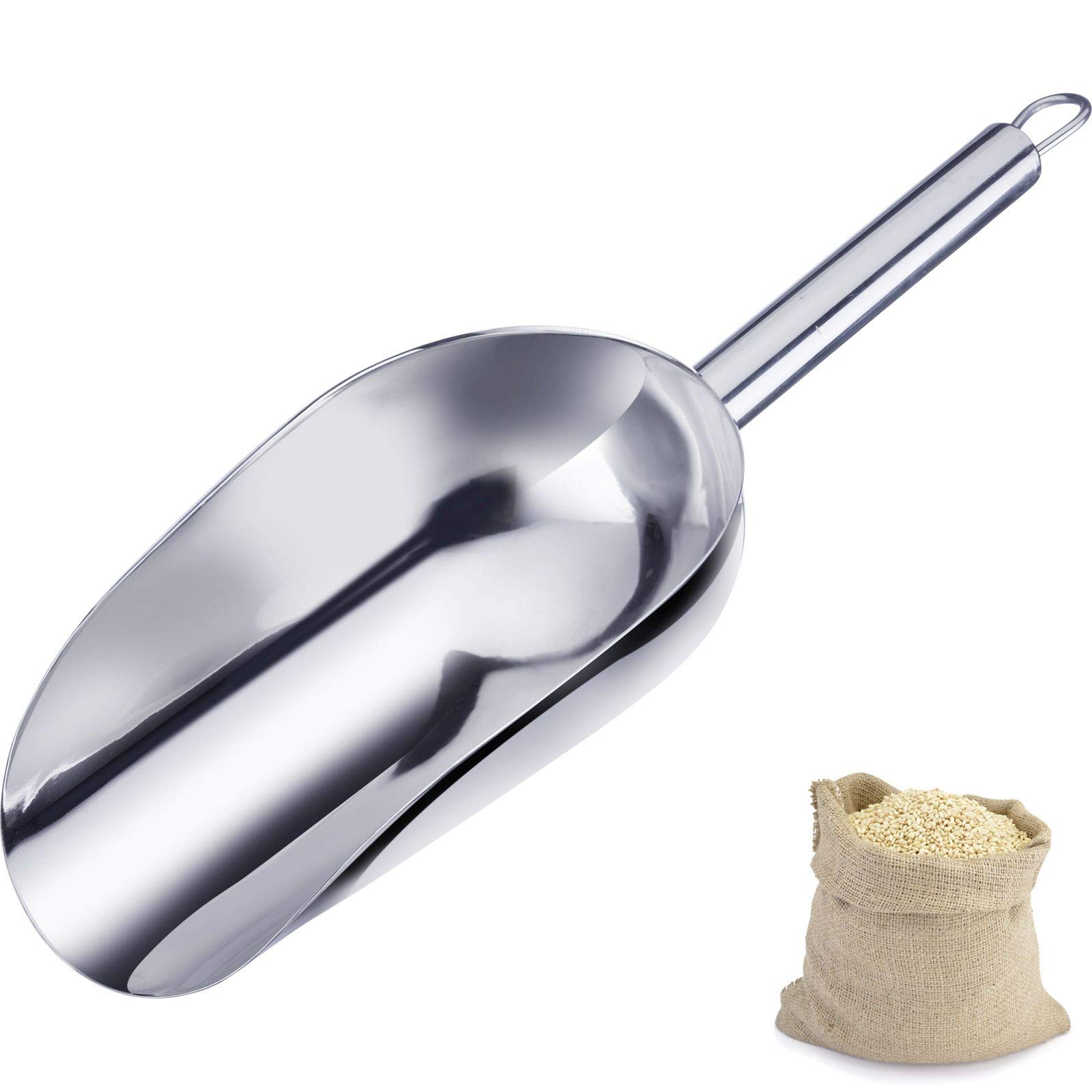 Westmark Paletta per pesare/riempire, Capacità: 400 ml (ca. 500 g di farina), Acciaio inox, Halia, Argento, 91062270