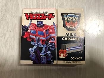 Amazon.co.jp: トランスフォーマー ミルクキャラメル 箱＋人形5