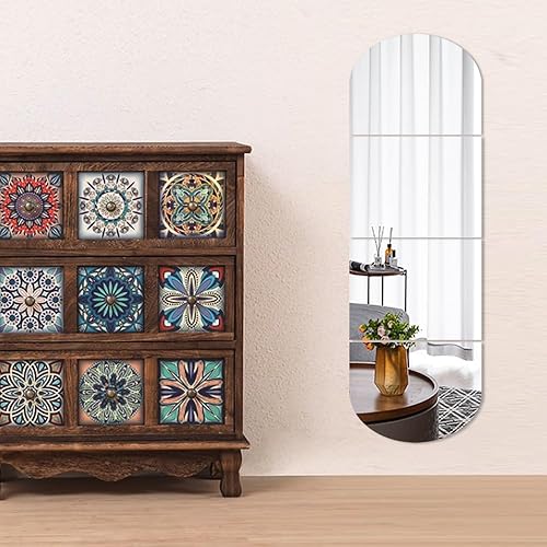 Miniatura 6 de Espejo de pared acrílico de longitud completa para paredes de 15.7 x 11.8 in, espejo grande de plexiglás, espejos de cuerpo completo montado en la