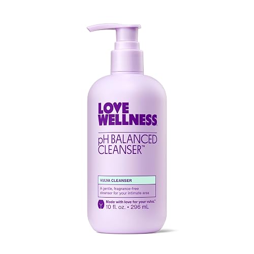 Love Wellness pH Balanced Fragrance-Free Feminine Wash 10 Fl Oz