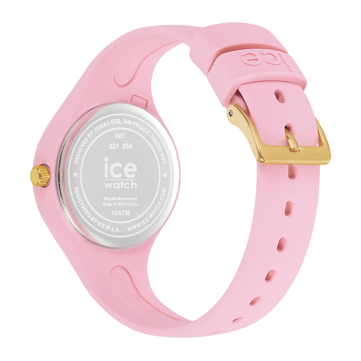 Ice-Watch - ICE fantasia Butterfly rosy - Różowy zegarek damski z plastikowym paskiem - 021954 (Extra small)