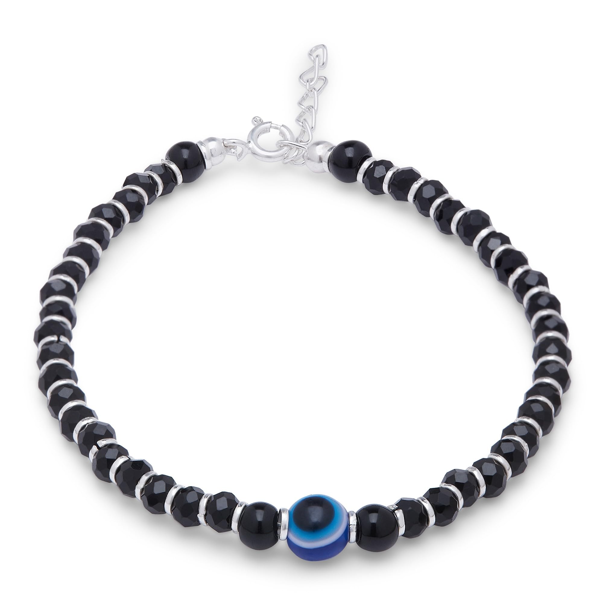 See full amazon price history chart for ZAVYA 925 Sterling Silver Designer Evil Eye Rhodium Plated Adjustable Beaded Bracelet | Gift for Women & Girls | With Certificate of Authenticity & 925 Hallmark ZAVYA 925 Sterling Silver Designer Evil Eye Rhodium Plated Adjustable Beaded Bracelet | Gift for Women & Girls | With Certificate of Authenticity & 925 Hallmark (B0BCCCG2CP) Amazon Price History, Amazon Price Tracker
