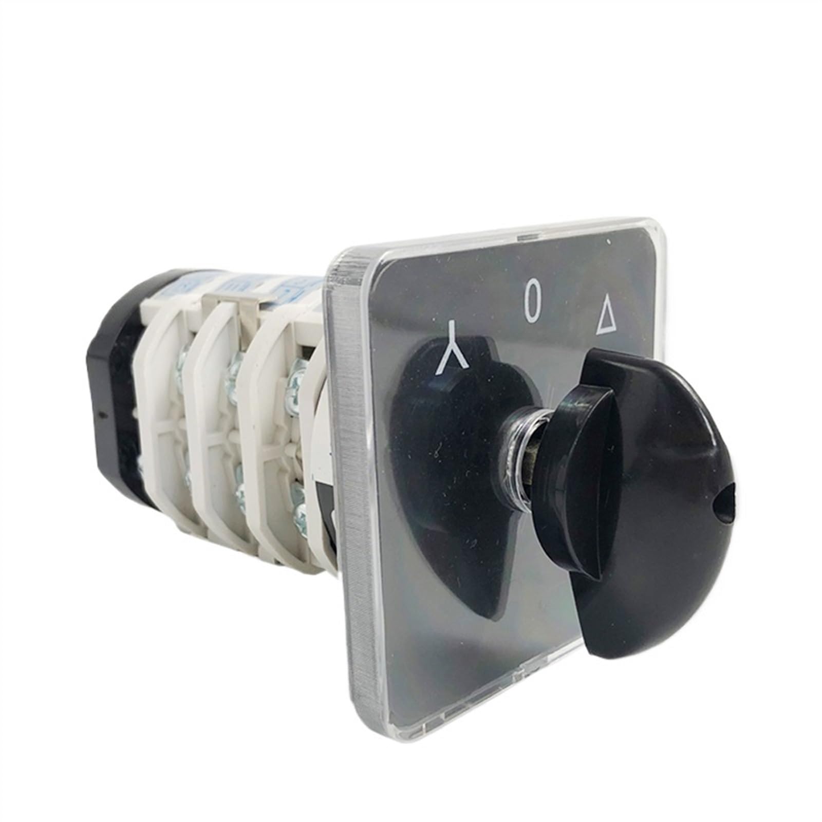 YMZ12-32/4 Selettore Avviamento Stella/Triangolo Commutatore Elettrico Commutatore a Camma Rotante 32A 4 Poli 3 Posizioni Contatti Sliver