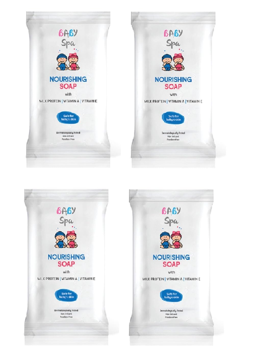 Baby Spa Nourishing Soap-75g (Pack of 4)-picture-37