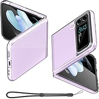 Vista 66 de AICase para Samsung Galaxy Z Flip 7 Funda Transparente con Anillo, [Anti-Amarilleo] Funda Ultradelgada de Ajuste Estrecho de PC Duro Transparente