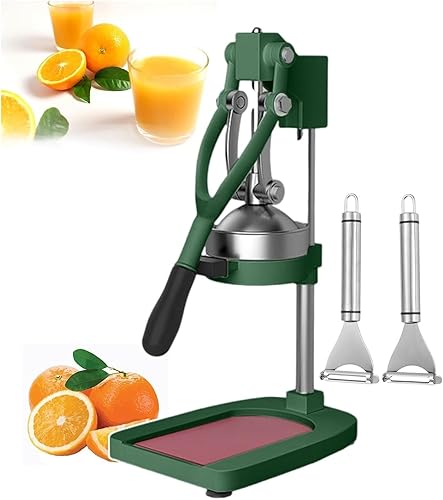 Exprimidor de cítricos de hierro fundido, máquina de exprimidor de prensa manual, exprimidor y trituradora de frutas, procesadores de alimentos con