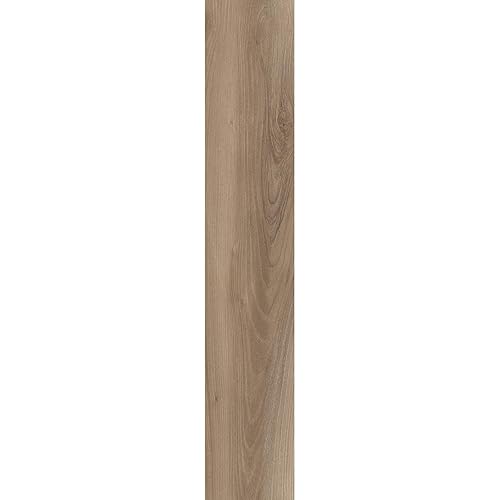 LUCiDA SURFACES Luxury Vinyl Flooring Tiles-Peel and Stick Floor Tile for DIY Installation-Sample Wood-Look Plank-Honey-Basecore-6 inch x 12 inch