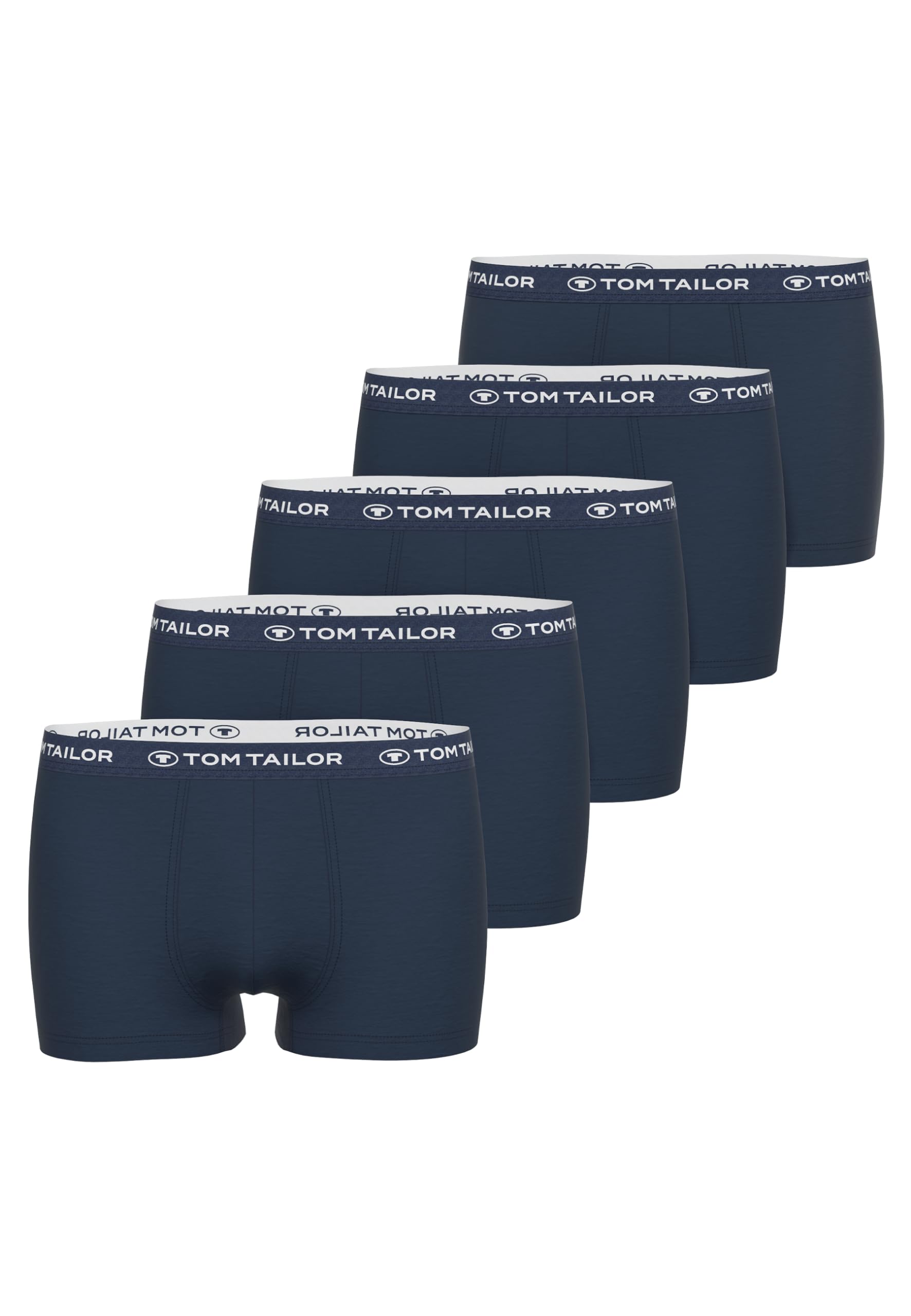 TOM TAILOR Boxershorts Herren 5er Pack Unterhosen – Herrenunterwäsche Gr. S - 3XL