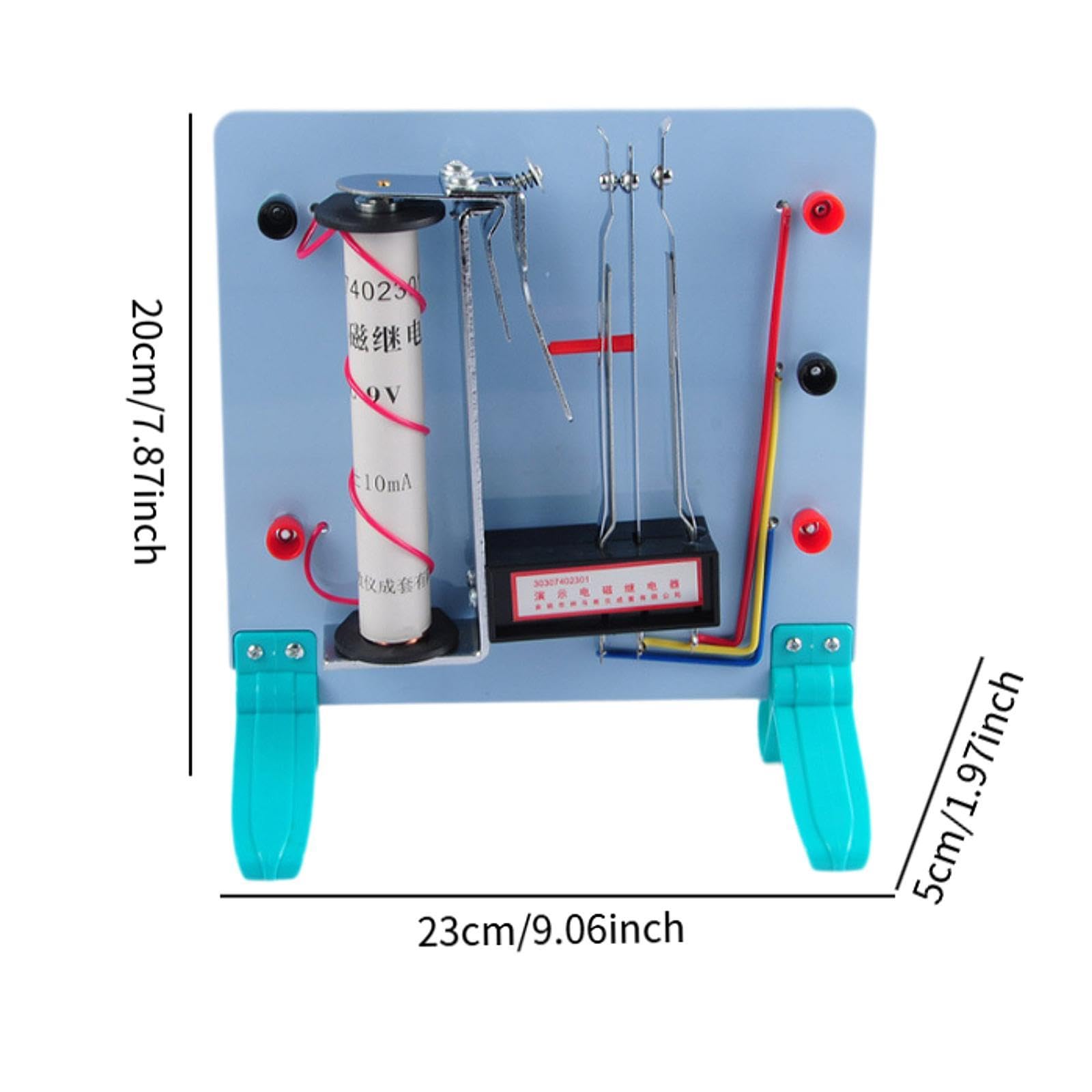 Almencla Kit D'expériences Scientifiques électriques, Ensemble D'expériences électromagnétiques, Outil Pédagogique à Faire Soi-même, Circuit D'expé