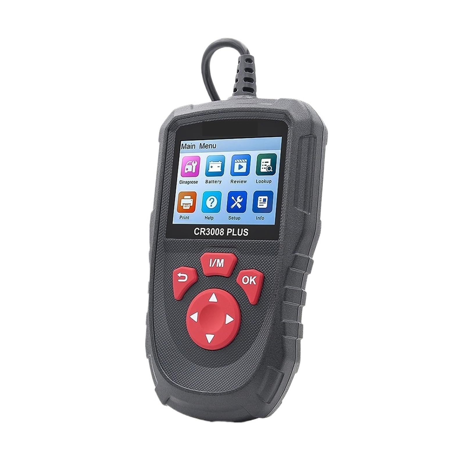 X431 CR3008 OBD2 Narzędzia diagnostyczne Samochód OBD Skaner samochodowy Sprawdź silnik Akumulator,Przyjazny dla użytkownika
