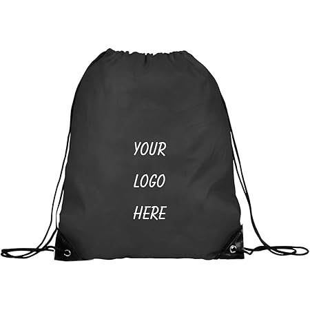 Drawstring bags bulk with logo Clearance