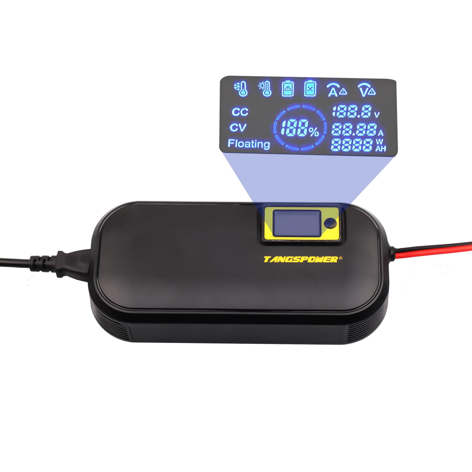 48V Charger 54.6V 2-12A Adjustment Current Smart Charger Used for 13S 48V 17Ah 20Ah 14AH 23AH Li-ion Battery High Power (XLR 3-Pin(1+,2-))