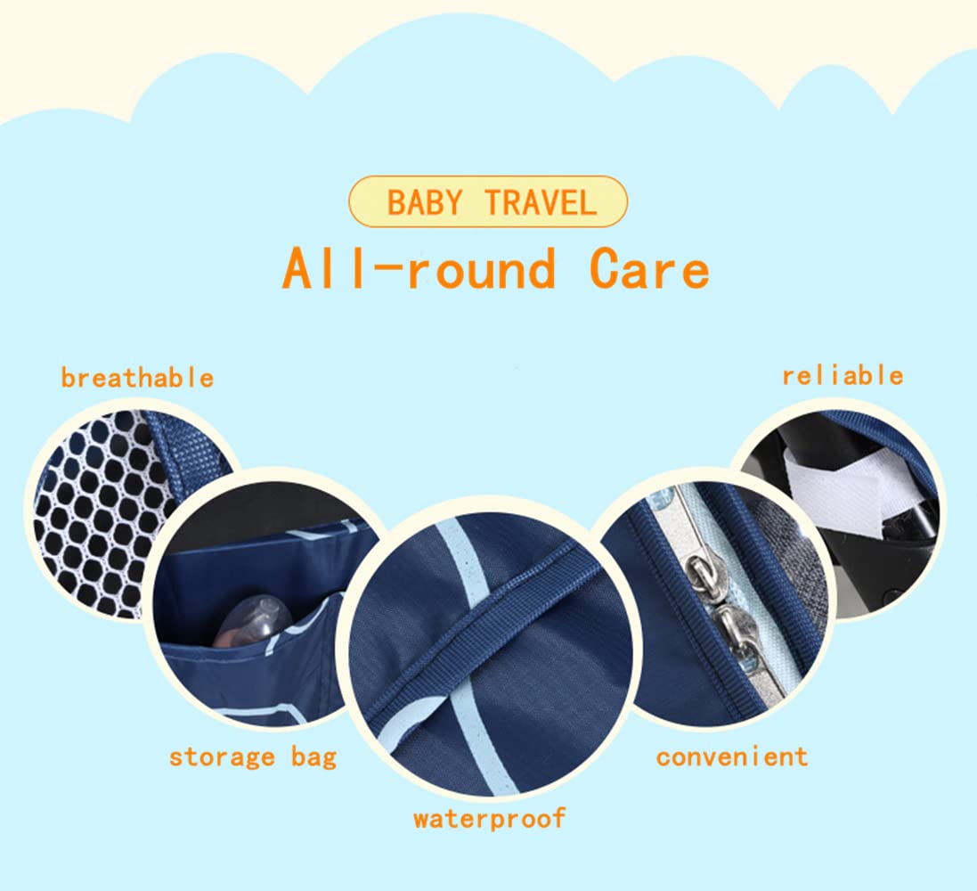 Baby Pushchair Raincover Universal Stroller Weather Shield Windproof Waterproof Pram Rain Cover Baby Travel Weather Shield Harmless Buggy Rain Shield Dustproof Rain Cover Oxford Raincover - Image 3