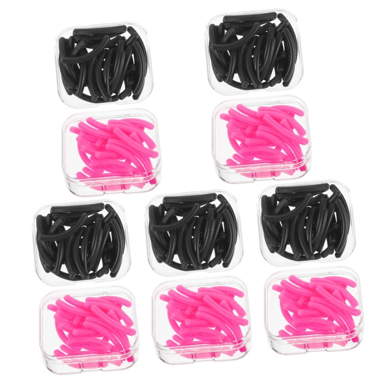 Healeved Cajas De Almohadillas De Para Rizador De Pestañas De Gel Para Rizador De Pestañas De Alta Elasticidad