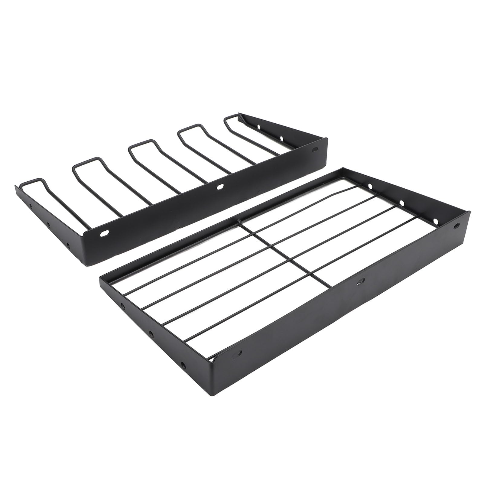 Fabater Organizador de Herramientas Eléctricas, Estante de Almacenamiento de Herramientas de Montaje en Pared de Hierro Resistente, Estante de Almacenamiento de que Ahorra Espacio con Soporte