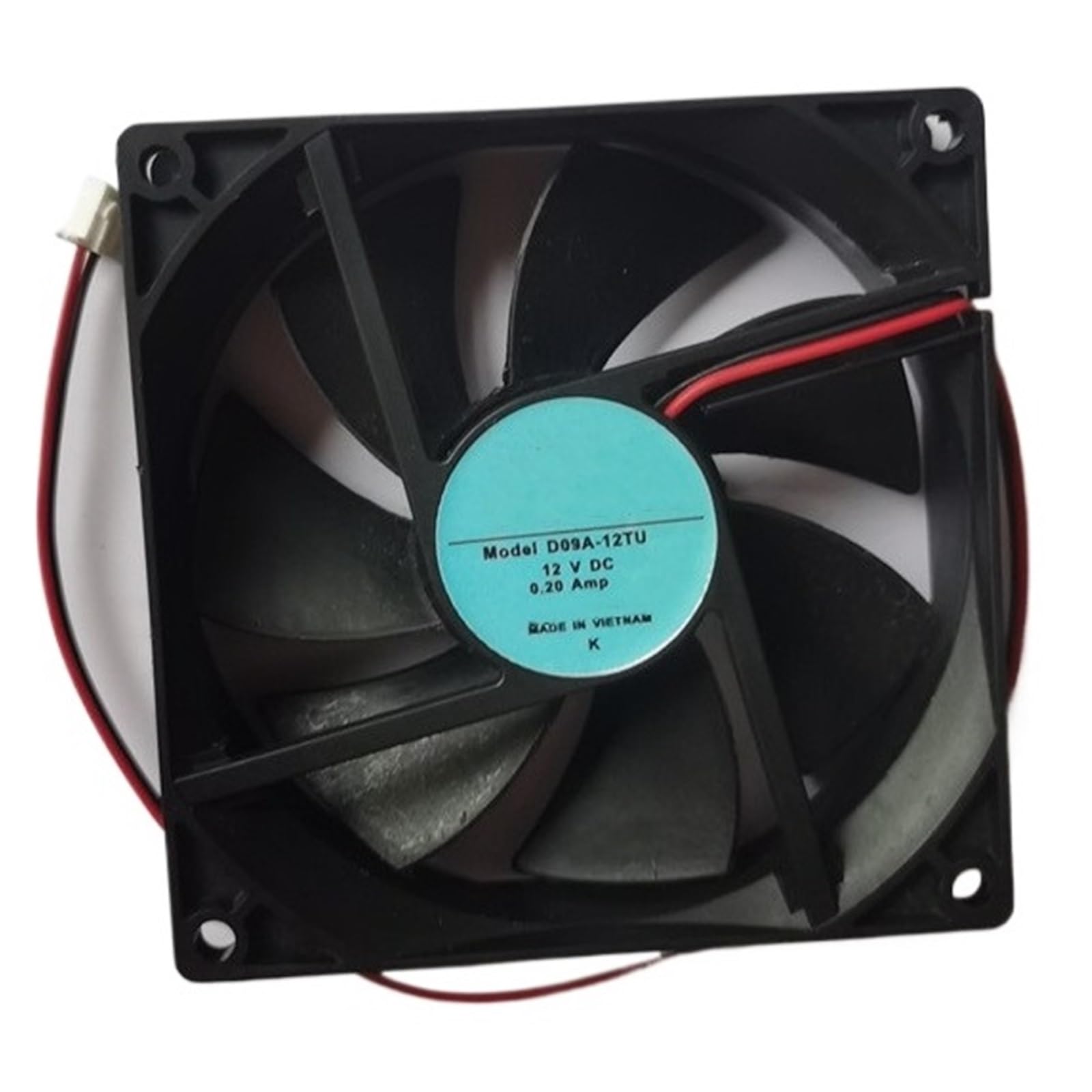 LZIKKGKI 92x92x25mm Axial Flow Fan D09A-12TU 03 12V 0.2A dc coolign fan