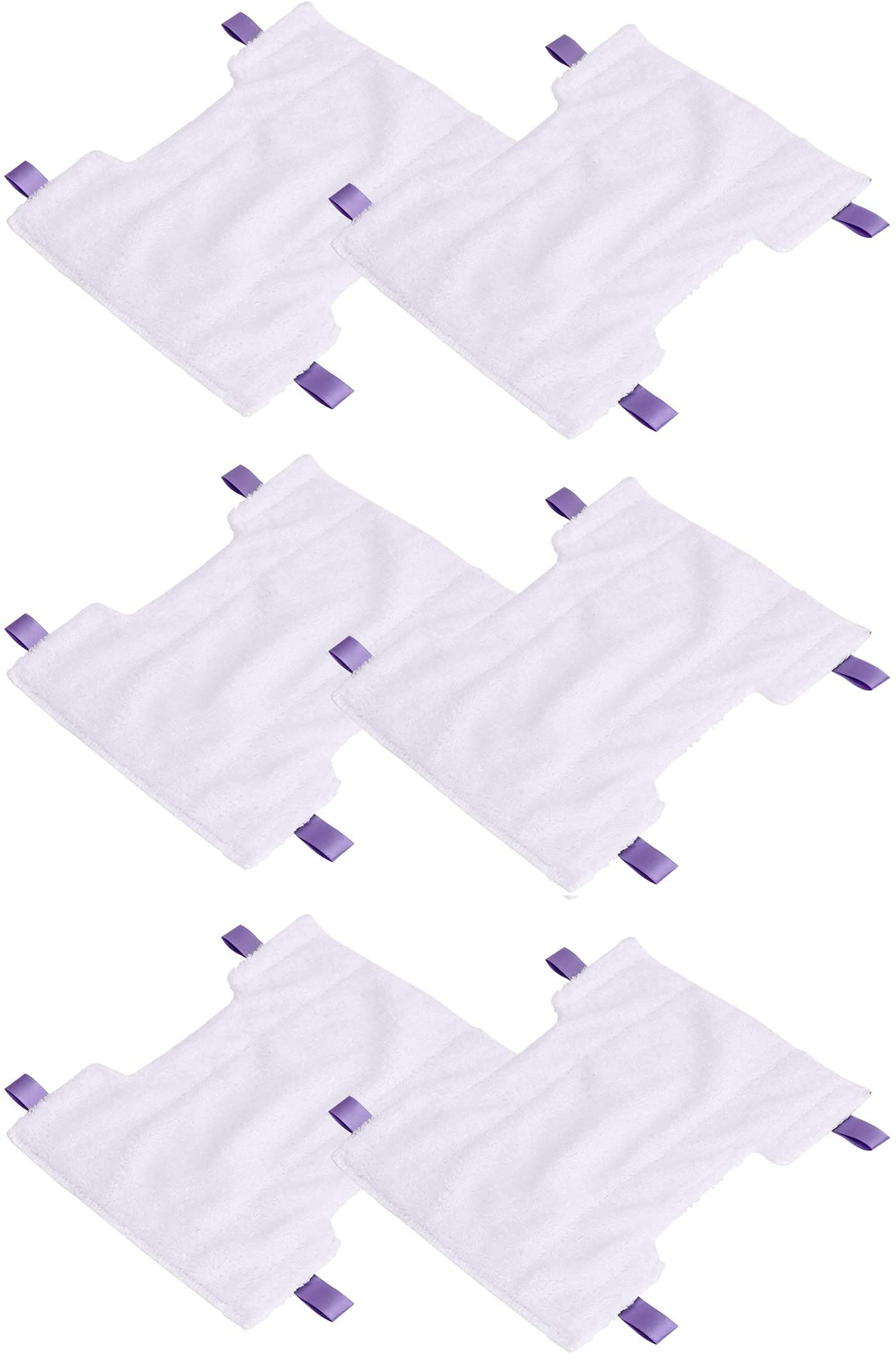 LYTIO 6 Pack Shark Dust-Away Microfiber Replacement Pads Model P200W for Shark Navigator Lift-Away Pro Vacuum (Pad P200W, 6)