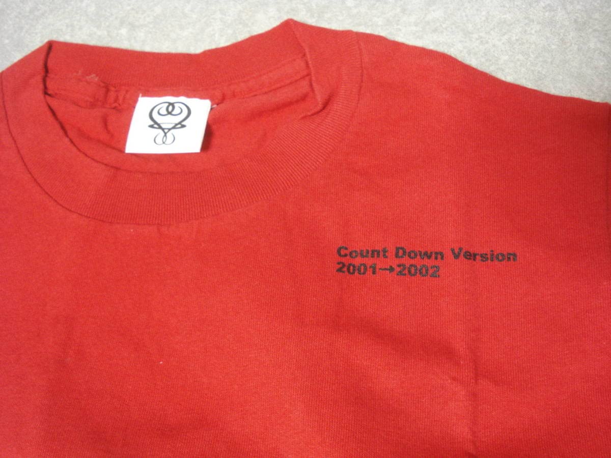 Amazon.co.jp: 藤井フミヤ Count Down Version 2001→2002 238 Tシャツ