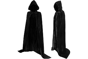 Durio Hooded Cloak: Stunning Velvet Elegance for Halloween and Beyond