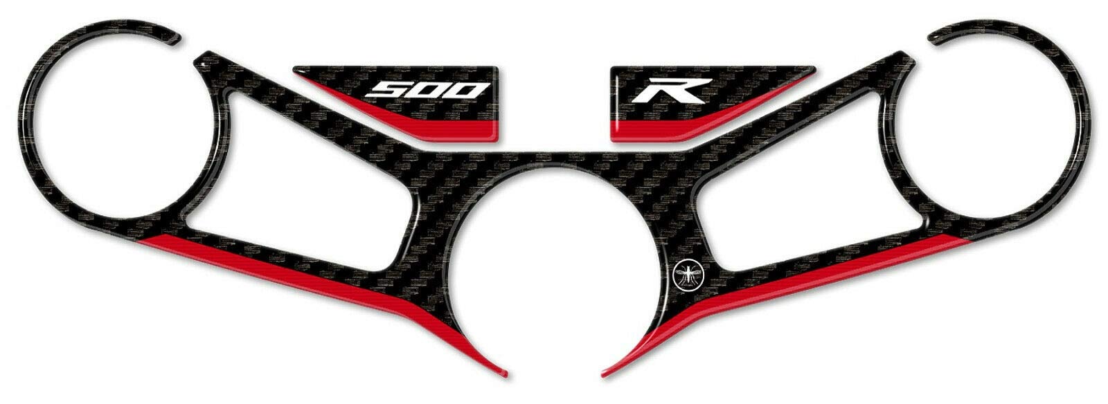 labelbike - Protection Plate Fork Steering Motorcycle CBR500R Compatible with Honda CBR 500 R 2019-2021