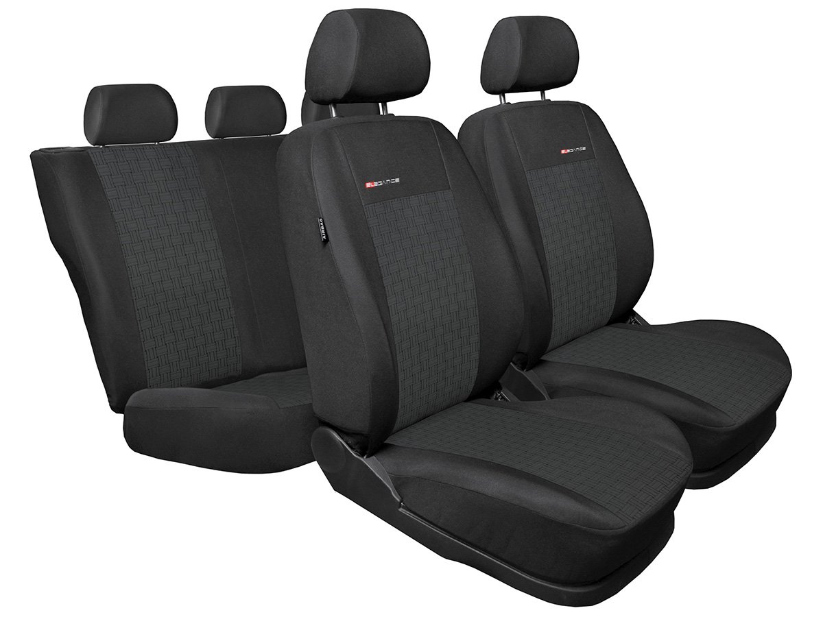 Dacia Duster Fundas de asiento a medida para coche, ajuste perfecto, fundas protectoras de asiento de terciopelo + acolchado de punto®Auto-schmuck (Duster II p1)