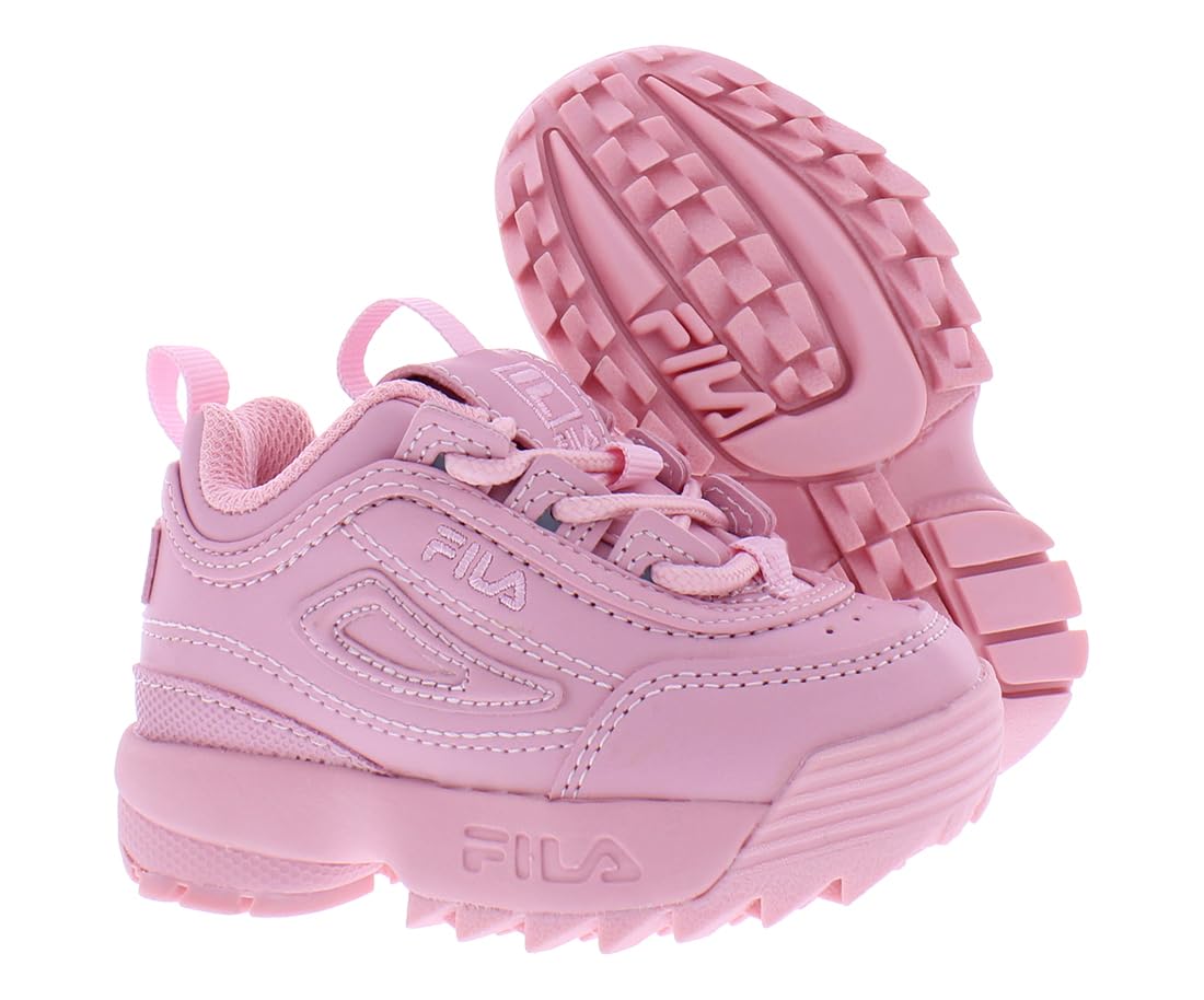 Fila Disruptor Ii Premium Infant/Toddler Shoes Size 10, Color: Pink