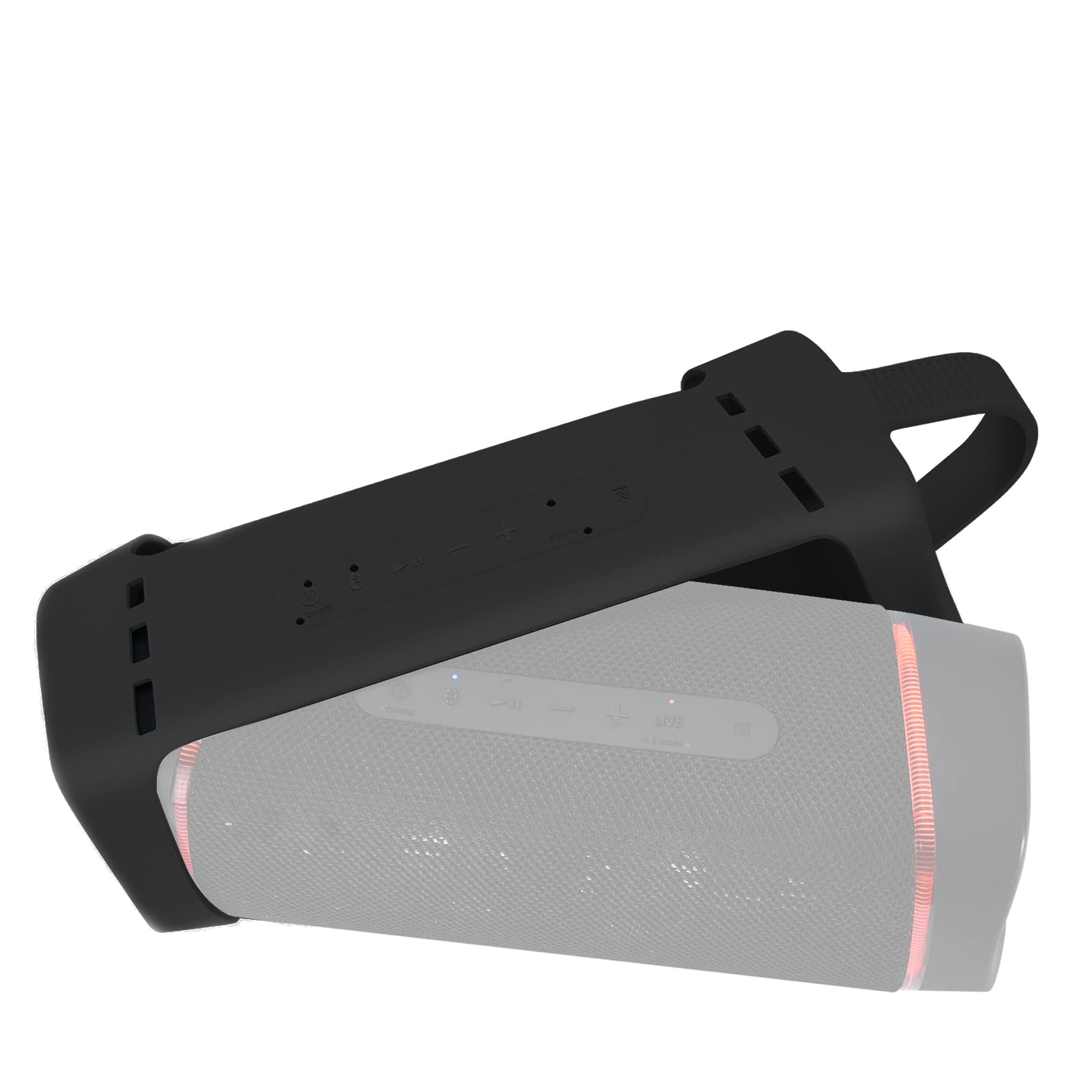 Amazon | IP67 防水スピーカーシリコン保護ケース、Sony用 SRS