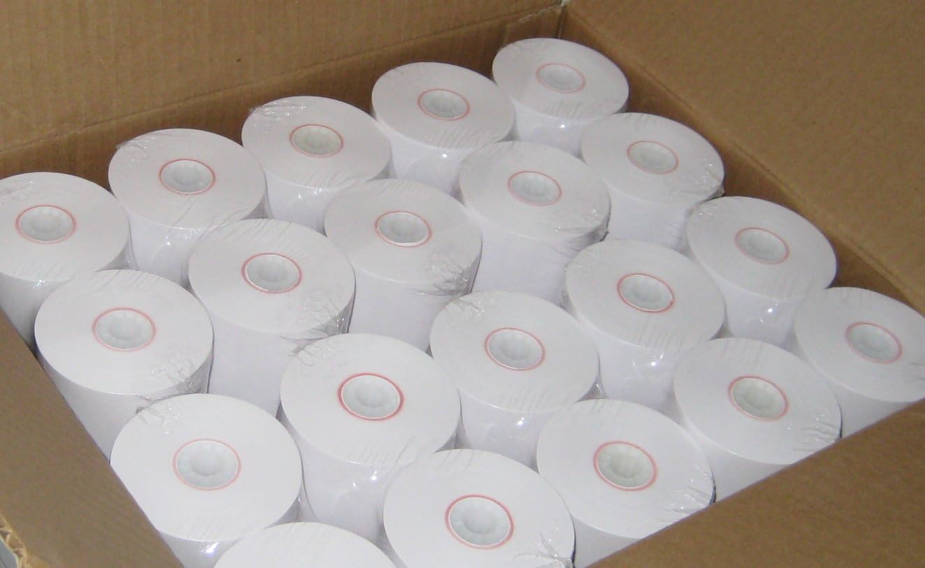 44mm (1-3/4") x 150' BOND Cash Register / Calculator Receipt Paper - 200 NEW Rolls