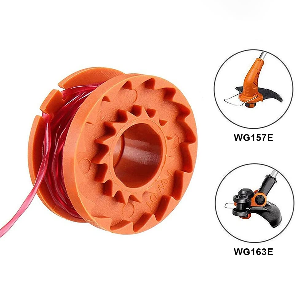 WORX WA0004.1 - Carrete para cortabordes 3m 1,65mm (x2 uds)